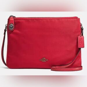 RED COACH CROSSBODY